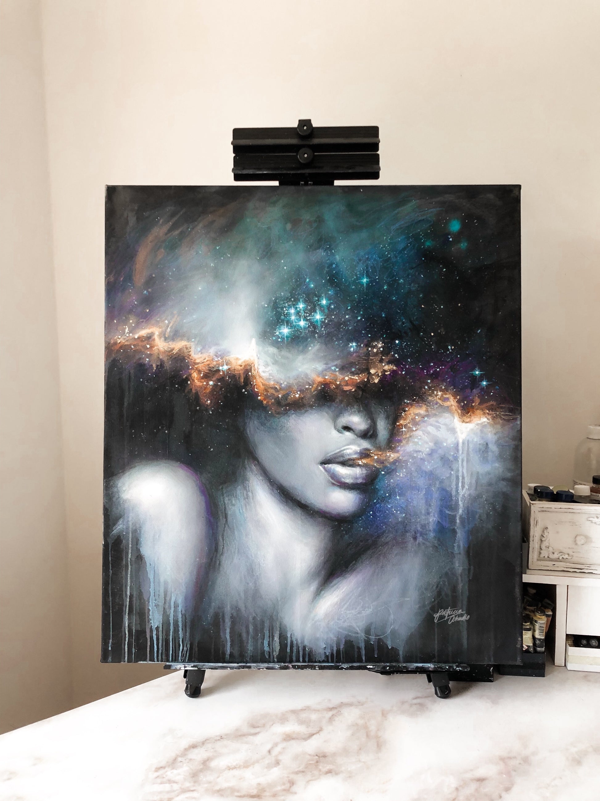 "silent breath" original painting image 0