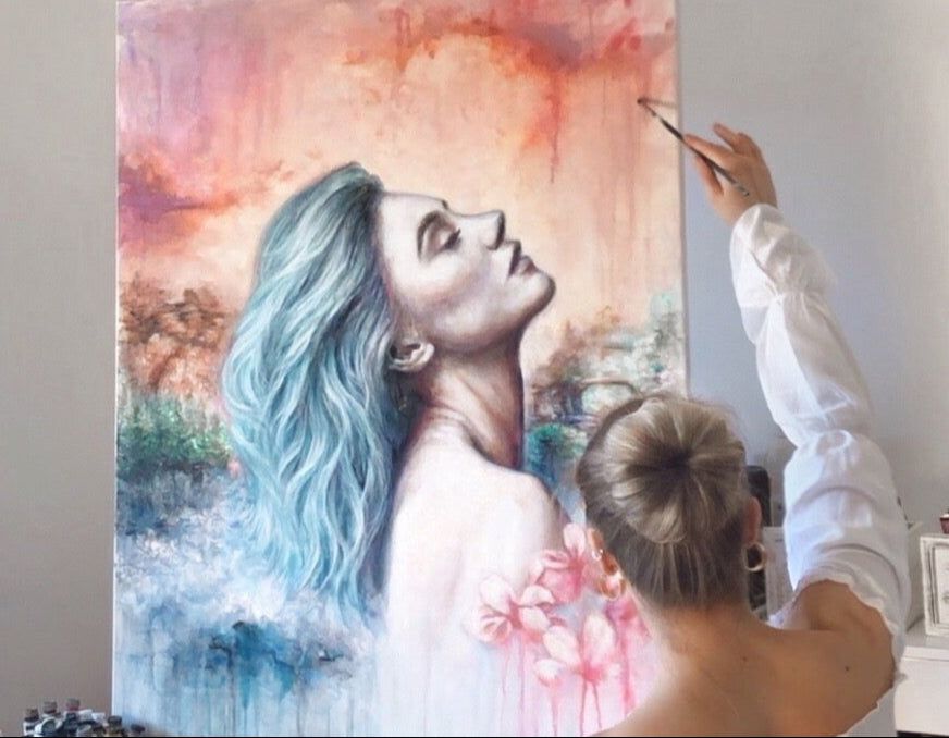 "taste of freedom" original painting image 1