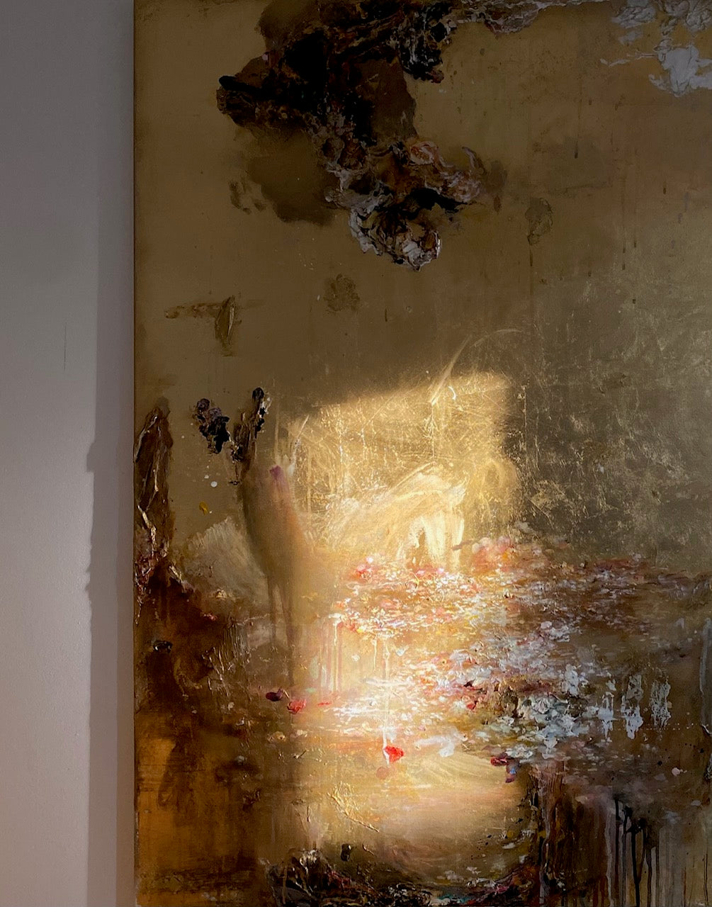 'Aureate Reverie' Original Painting