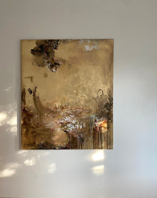 'Aureate Reverie' Original Painting